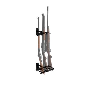 Multi Angled Gun Display for Three Long Guns - HD80